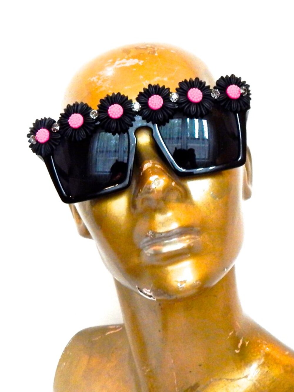 GASOLINE GLAMOUR WICKED GARDEN RHINESTONE VICE GLASSES 🌸🌸🌸